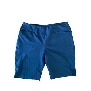 Tail White Label Womens Navy Blue Golf Shorts, size 14